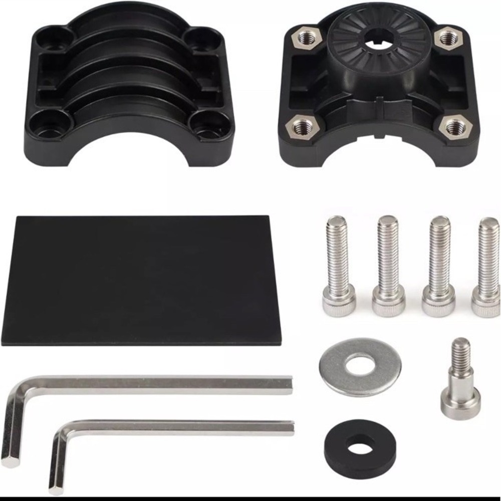 010-12676-15 0 Degree Pole Mount For Panoptix LVS32 Transducer, Trolling Motor